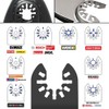 156Pcs Oscillating Tool Sanding Pad Kit, 3Pcs Triangle Sanding Pads