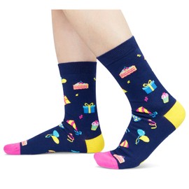 HAPPYPOP 15th Birthday Gifts for 15 Year Old Teen Girls Boys, Quinceanera Gifts, 15 Year Old Girl Boy Birthday Socks