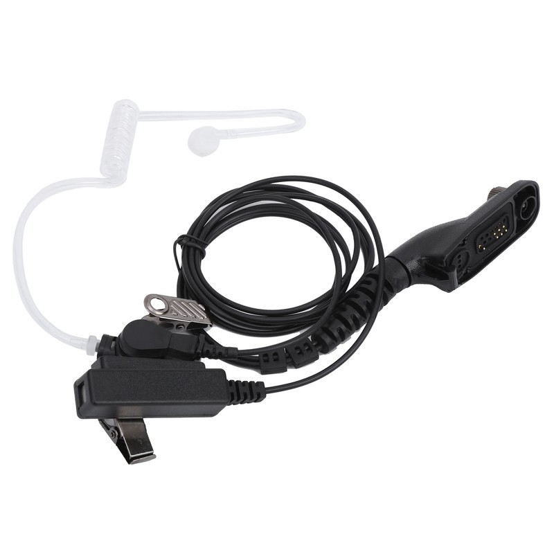 Walkie Talkie Headphone with Microphone PPT Acoustic Tube For Motorola