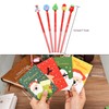Outus 15 Pieces Pencils with Erasers and 10 Pieces Christmas
