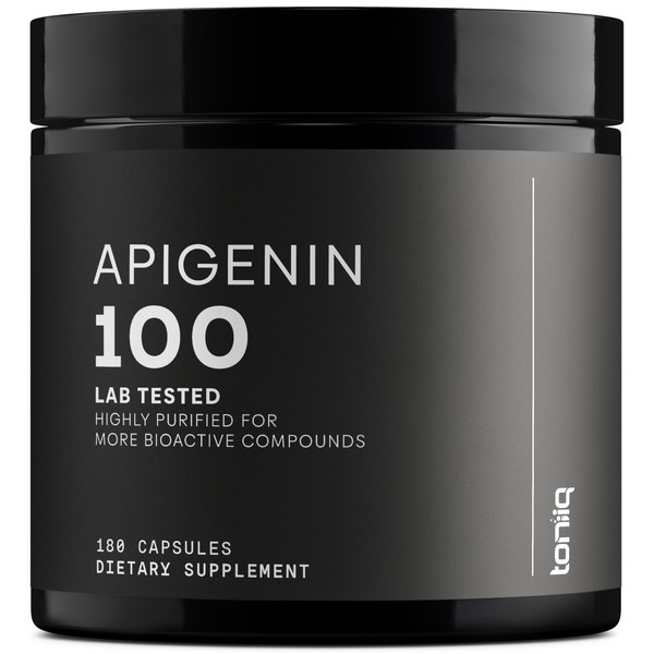 Toniiq Ultra High Strength Apigenin - 100mg Concentrated Formula -