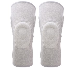 1Pair Knee Warmers Unisex Thermal Thicken Sports Knee Sleeve Brace for Women Men Weightlifting Gym HikingXL