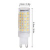 6pcs 90LED G9 Light Bulb 9W 220V Dimmable Soft Warm