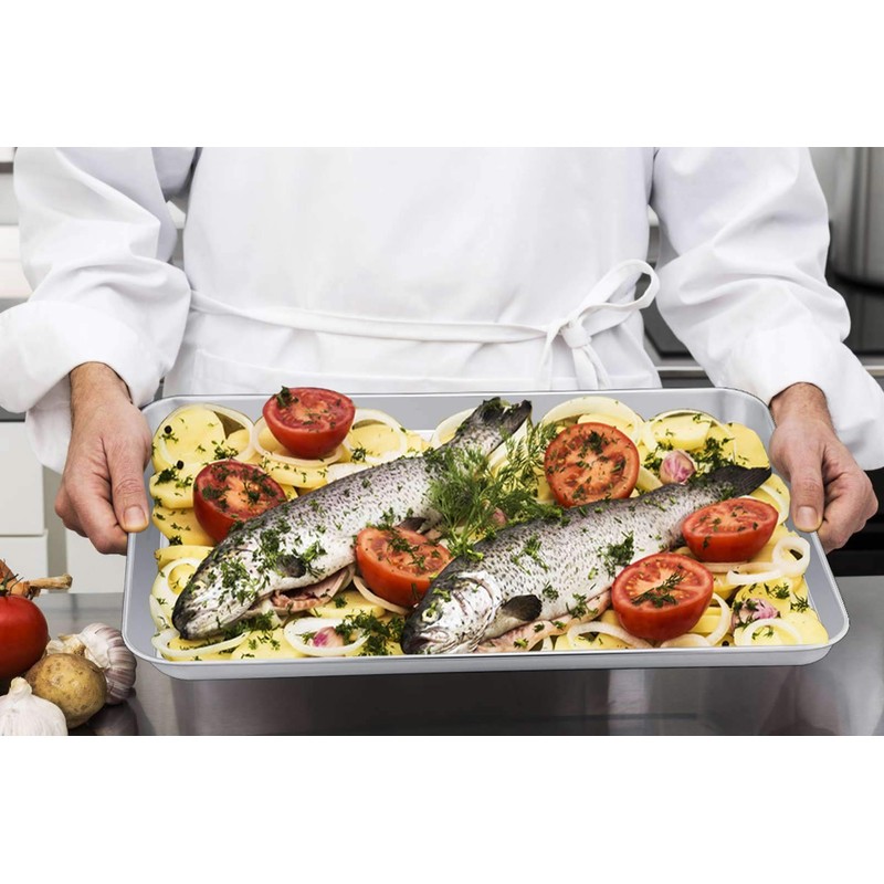 TeamFar Baking Sheet, 17.6’’ x 13’’ x 1’’ Stainless Steel