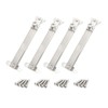 I-EASYDWW Casement Window Hinges, Stays, Stopper, Brace, Lock - Flat