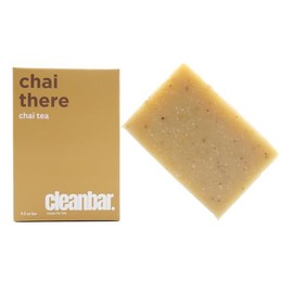 Cleanbar Jabón en barra totalmente natural - Chai There - Jabón en barra exfoliante con chai, canela, clavo, naranja y especias
