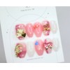 Handmade nail tips - Roly Poly - Short Almond /