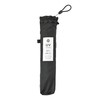 Nifty Colors 1540BK Folding Umbrella, Ruffle Carbon Lightweight Mini 55