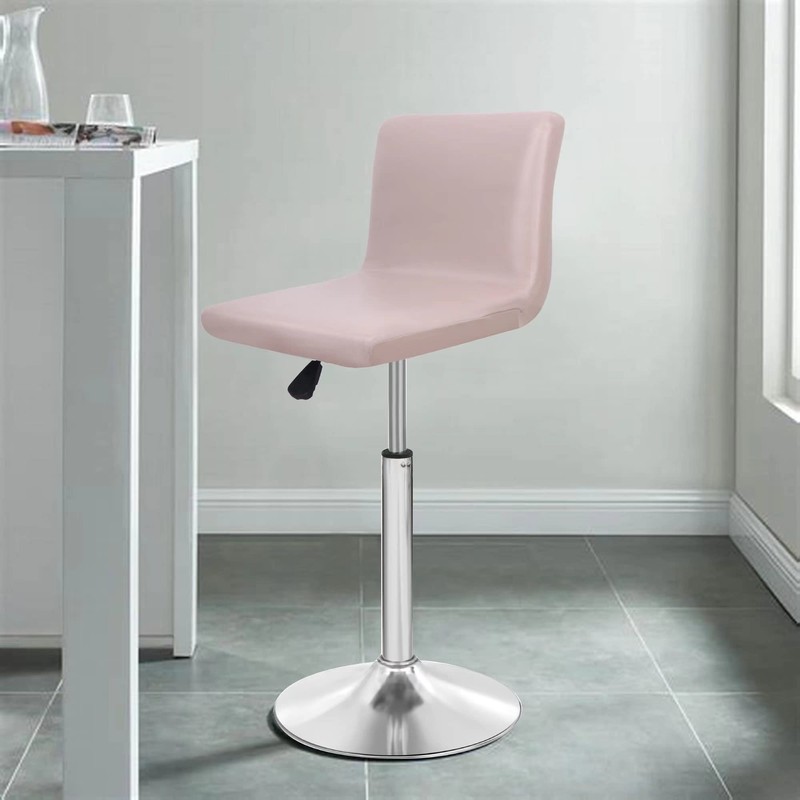 Waterproof Bar Stool Chair Covers, PU Leather Barstools Chair Covers,