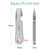 Titanium EDC Pry Bar Bottle Opener Keychain Pocket Pry Bar