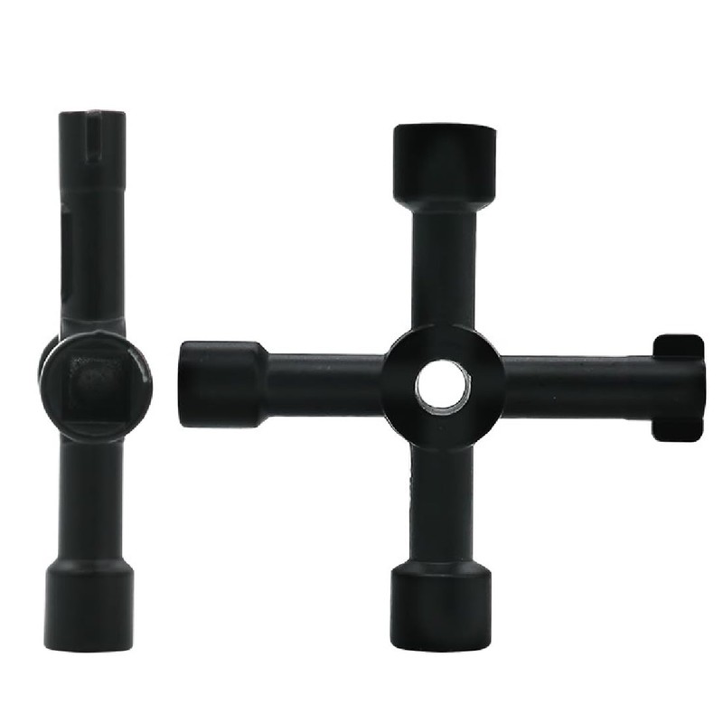 1 x 4-way multifunctional utility key, universal cross key, control