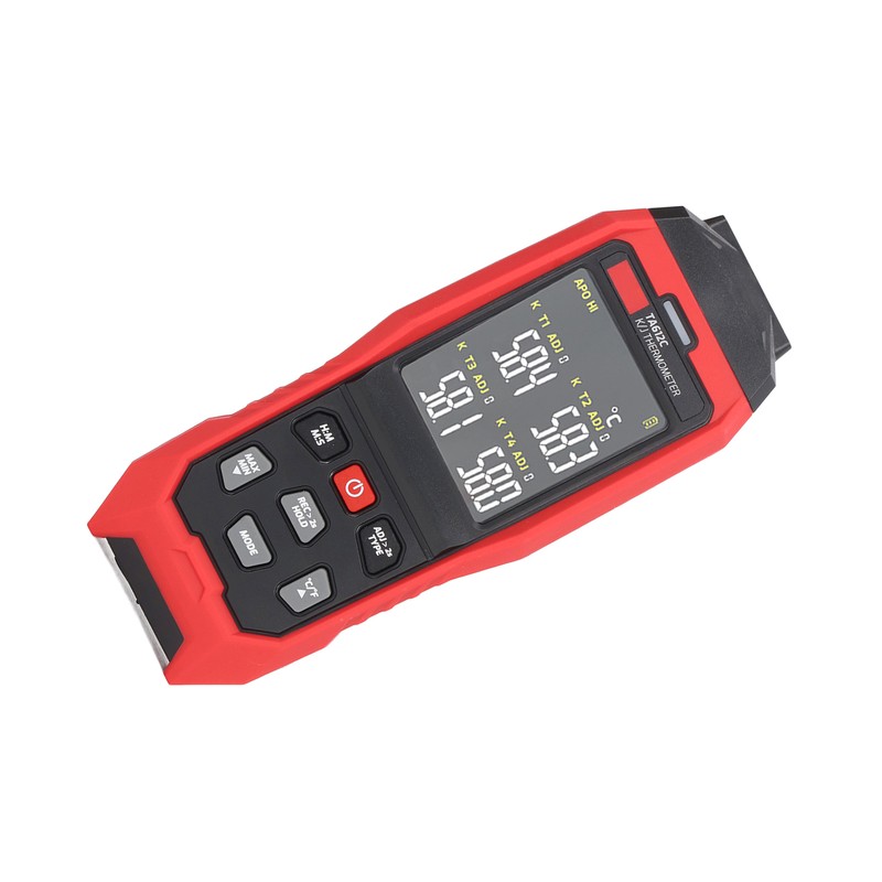 K Type Thermocouple Thermometer 4 Channel Accurate Measurement Digital Contact
