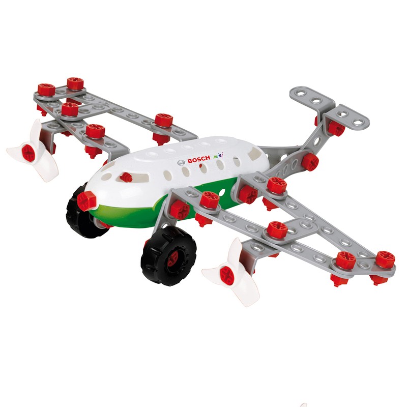 Theo Klein 8790 Bosch Construction Set, 3-in-1 Aircraft Team, Multi-Colour