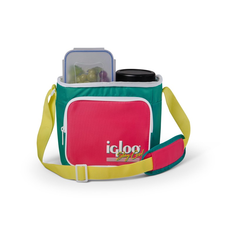 IGLOO Retro Square Lunch Bag - Jade - Insulated Cooler