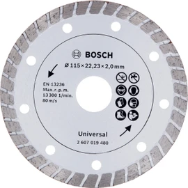 Bosch 115mm Turbo Diamond Disc