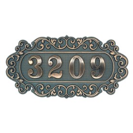 Door Number Plate for Hotel, Apartment, Office, Students Dormitory and Public Facilities (Doorplate C + 14 numbers)