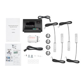 Livestock Load Cell Scale Kit, 2.5T Load 5000lb High Precision Indicator Scale Platform, Load Cell, Stainless Steel Junction Box, for Sheep, Cattle, Pigs, Goats, Dogs