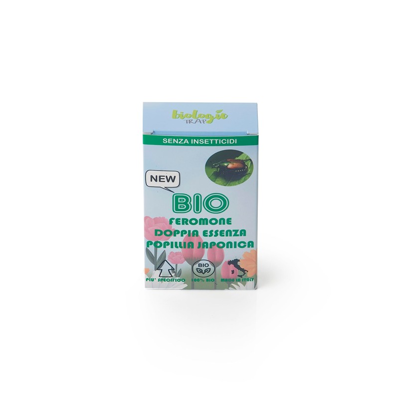 BIOLOGIC TRAP Super Pheromone Popillia Japonica Organic, Double Essence, Effective