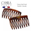 Camila Peineta De Pelo Francesa Camila Paris Cp2949, Talla Tortuga