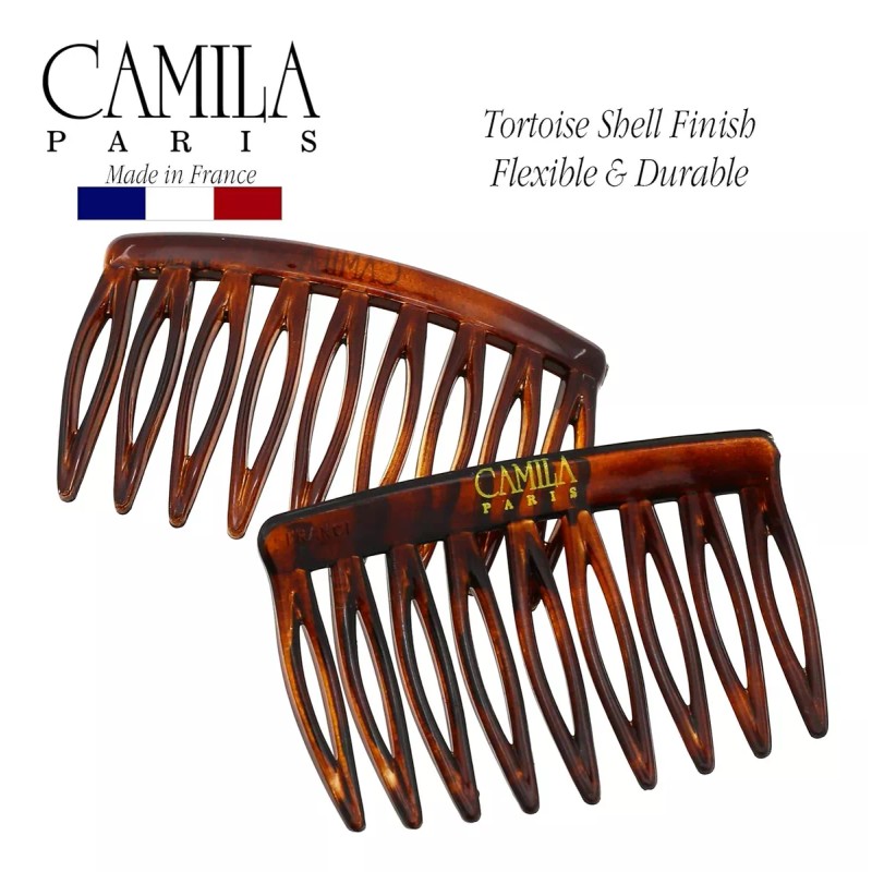 Camila Peineta De Pelo Francesa Camila Paris Cp2949, Talla Tortuga