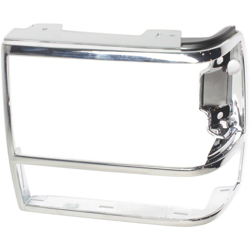 US AUTO PARTS PLUS New Front Headlight Bezels Chrome Right