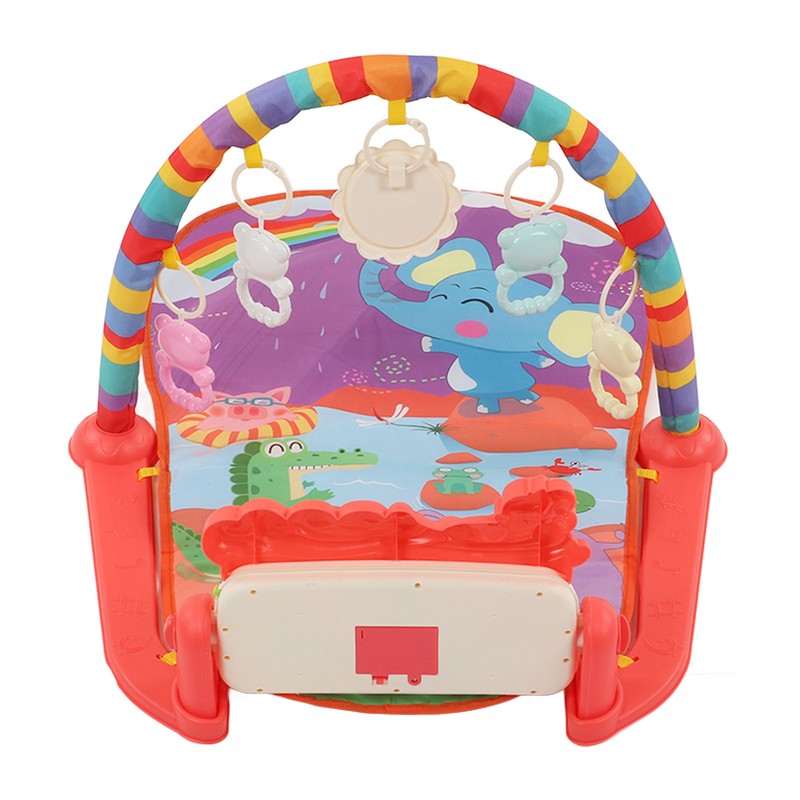 Baby Gym Piano Mat Lullabies Lights Detachable Early Educational Baby