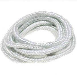 3 Metre Oven Sealing Cord 6 x 6 mm Square, White Colour, Sealing Tape, Stove Seal, Fireplace Seal (6 x 6 mm)