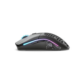 Glorious PC Gaming Race Glorious Gaming Model O- (Minus) Wireless Gaming Mouse - 65g Superlight Honeycomb Design, RGB, Ambidextrous, Lag Free 2.4GHz Wireless, Up to 71 Hours Battery - Matte Black (RENEWED)