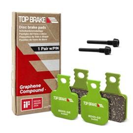 parte superior BRAKE - Pastillas de freno de bicicleta compatibles con MAGURA MT5 MT5e MT7 MT7 PRO MT Thirty MT Trail Front | Compuesto de grafeno, de larga duración, silencioso y suave | ebike, MTB