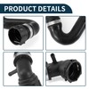 A ABSOPRO Radiator Hose for Volkswagen Touareg 3.0L 2011-2015 Rubber