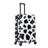 InUSA Cow Print Luggage with Spinner Wheels | Durable Lightweight