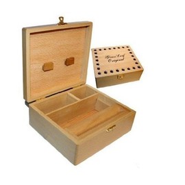 Burn Wholesale Cbl Grassleaf Large Wooden Wood Rolling Box