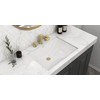 Ruvati 21 x 14 inch Undermount Bathroom Vanity Sink White