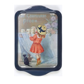 Cartexpo P10829 Mini-Tablett aus Metall, Confitures Picon