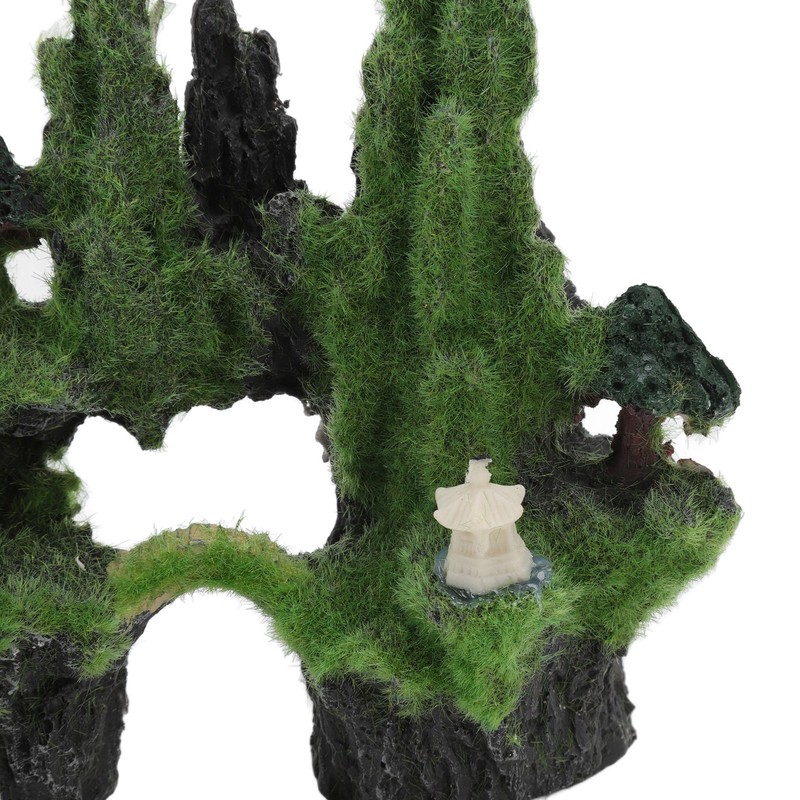 Moss Rockery Aquarium Decoration Artificial Moss Rockery Ornament for Aquarium