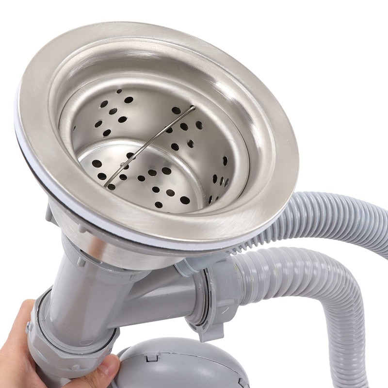 Stainless Steel S Curved Drain Pipe for Kitchen Sink with