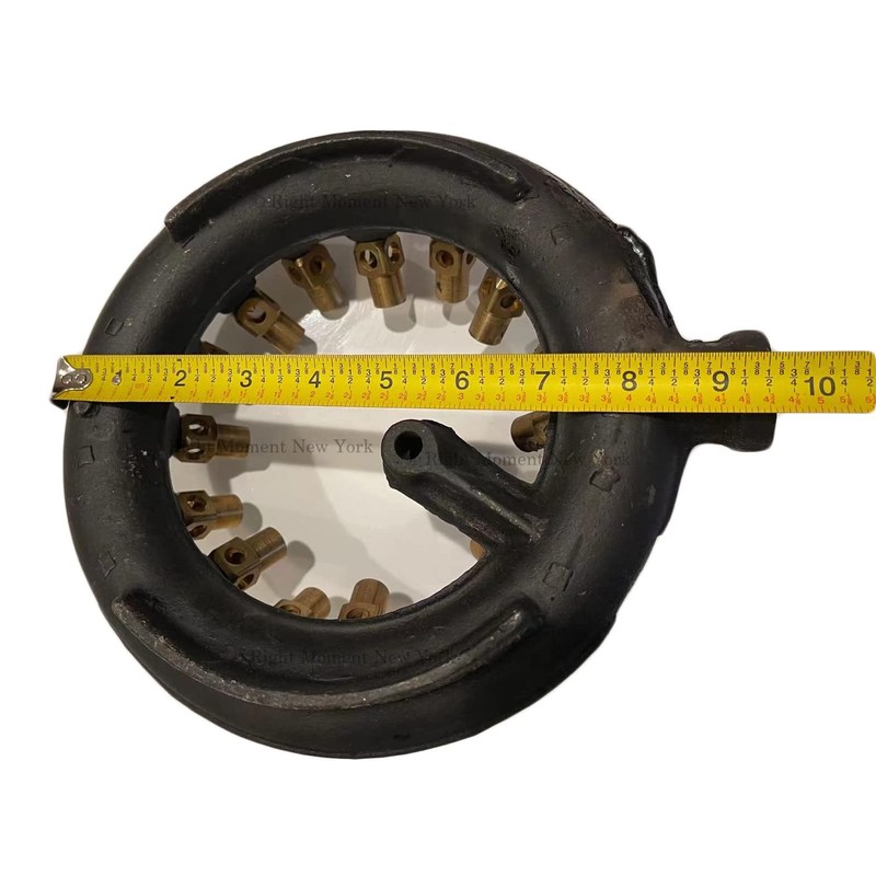 9 Inch High-powered Jet Burners W/Lip (Natural Gas) (16 Brass