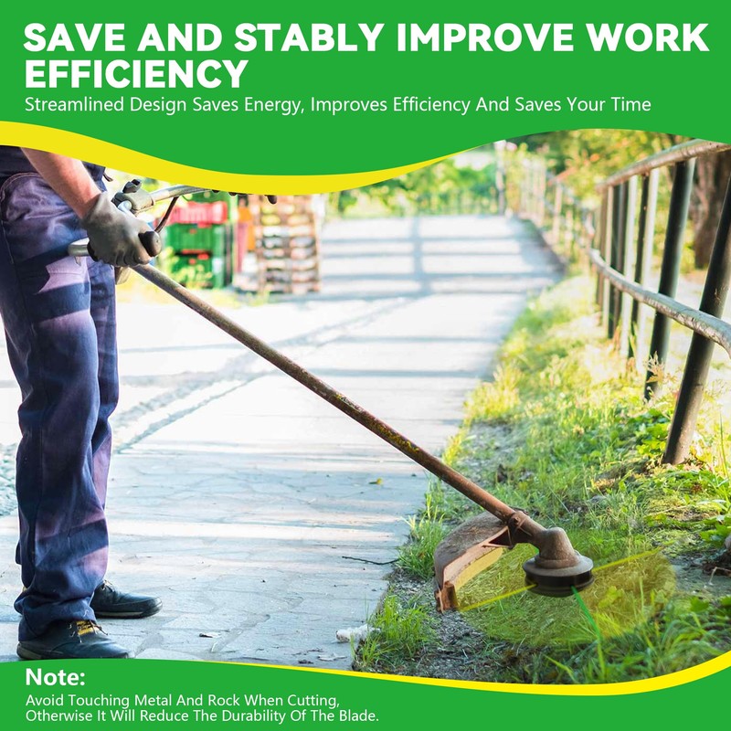 Weed Eater Blades, 32 Pack, Replacement Flexible Line Blades for