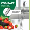 STRUNKY® Strawberry Stem Remover - Stainless Steel Kitchen Aid -
