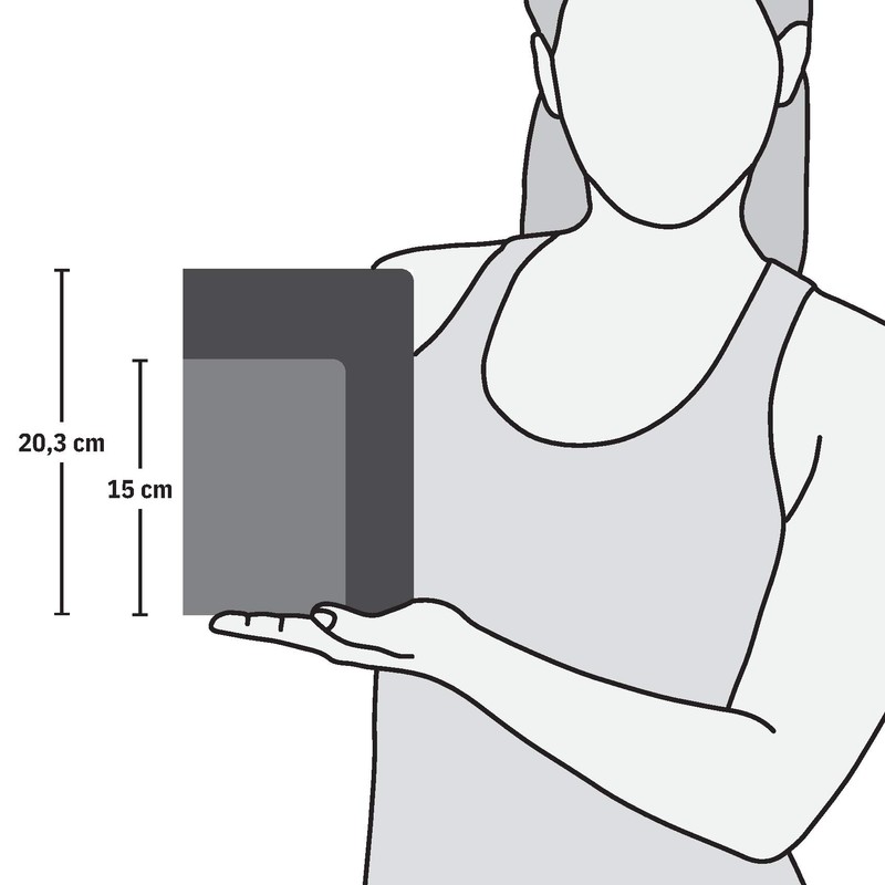 Sigel JN3 Jolie Notebook, approx. A6, lined, hardcover, Watercolour Effect