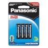 Panasonic Pila Panasonic AAA Carbón Zinc Cilíndrica UM-4NPA/4B Blister con