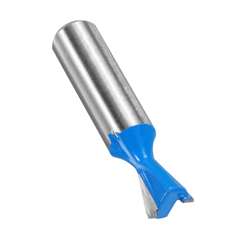 QUARKZMAN 2 Pieces Dovetail Cutter 1/2 Inch Diameter 1/2 Inch