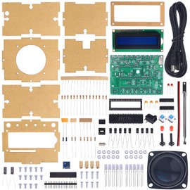 DONGKER FM Radio Kits, Soldering Projects DIY Electronic Kits Digital Radio with LCD Display FM 87-108 MHz Soldering Exercise Kit Wireless Receiver for Learning and Teaching