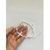 Knotted Nylon Rosary Bracelet White