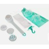 Spin Spa Body Brush Deluxe 10 pc Kit - Teal