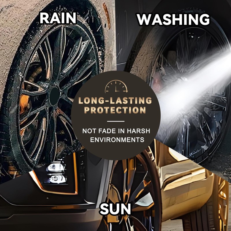 Matte Black Rim Touch Up Paint, Efficient Wheel Paint Pen