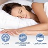 Dreamzie Waterproof Mattress Protector for Cots and Adults, Breathable Mattress
