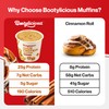 Bootylicious | High-Protein Muffin | 25g Protein, 7g Net Carbs,