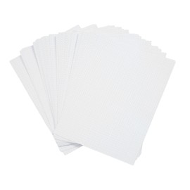 50 Sheets A4 Holographic Cold Laminate Sheet Cuttable Waterproof DIY Self Adhesive Laminating Film for Background Lattice Film