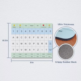 Crossroads Communication Board For Adults Letter Board Non-Verbal Patient Stroke Pain Scale - ABC - Single